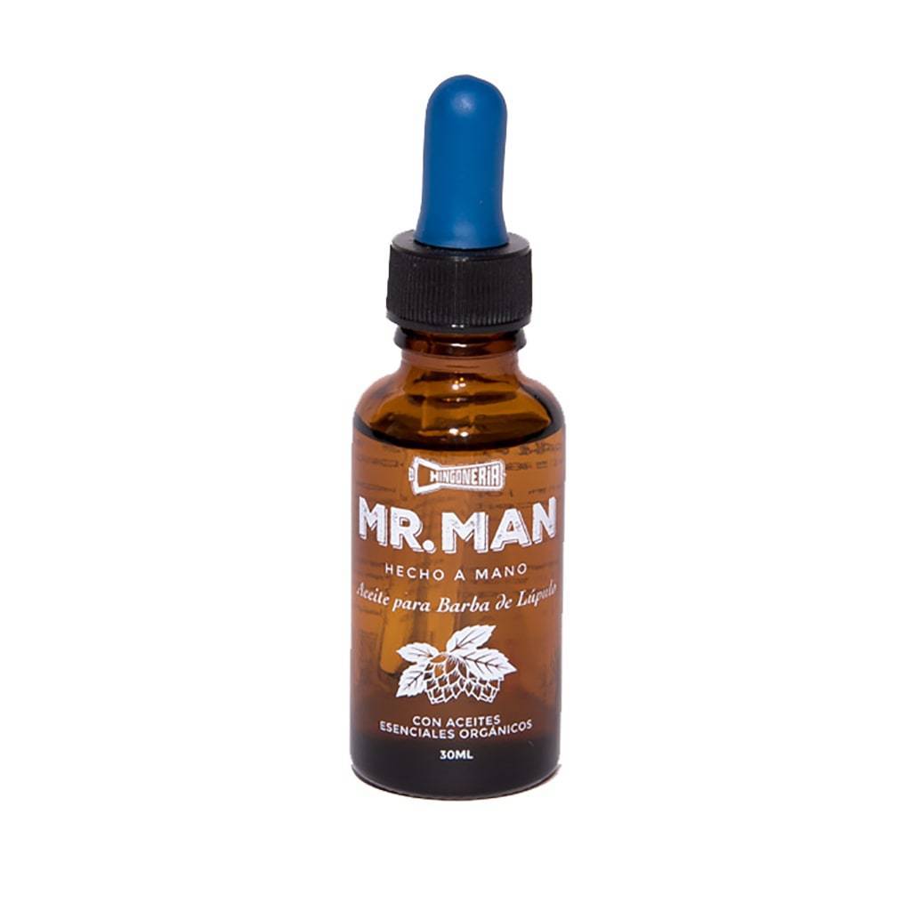 Mr. Man - Aceite para Barba de Cerveza - SoyMacho.com