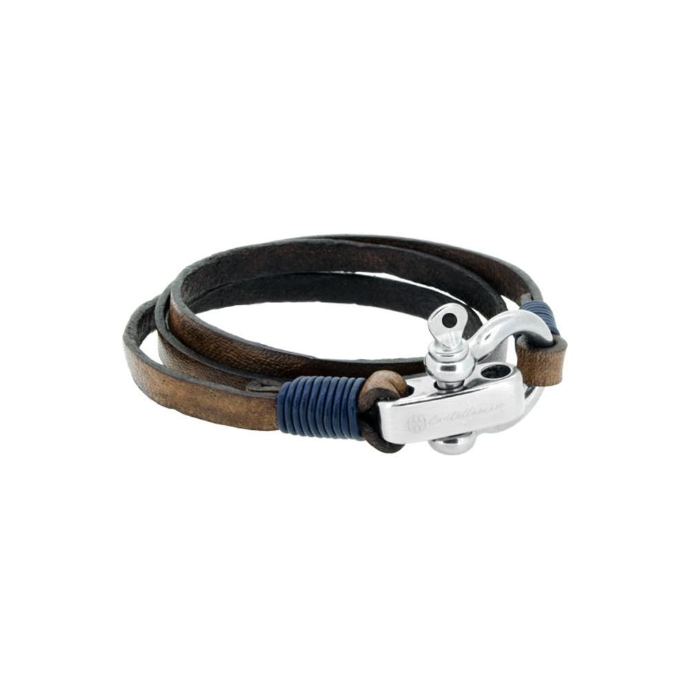 Castellamare - Lucca Brown Blue SM - SoyMacho.com
