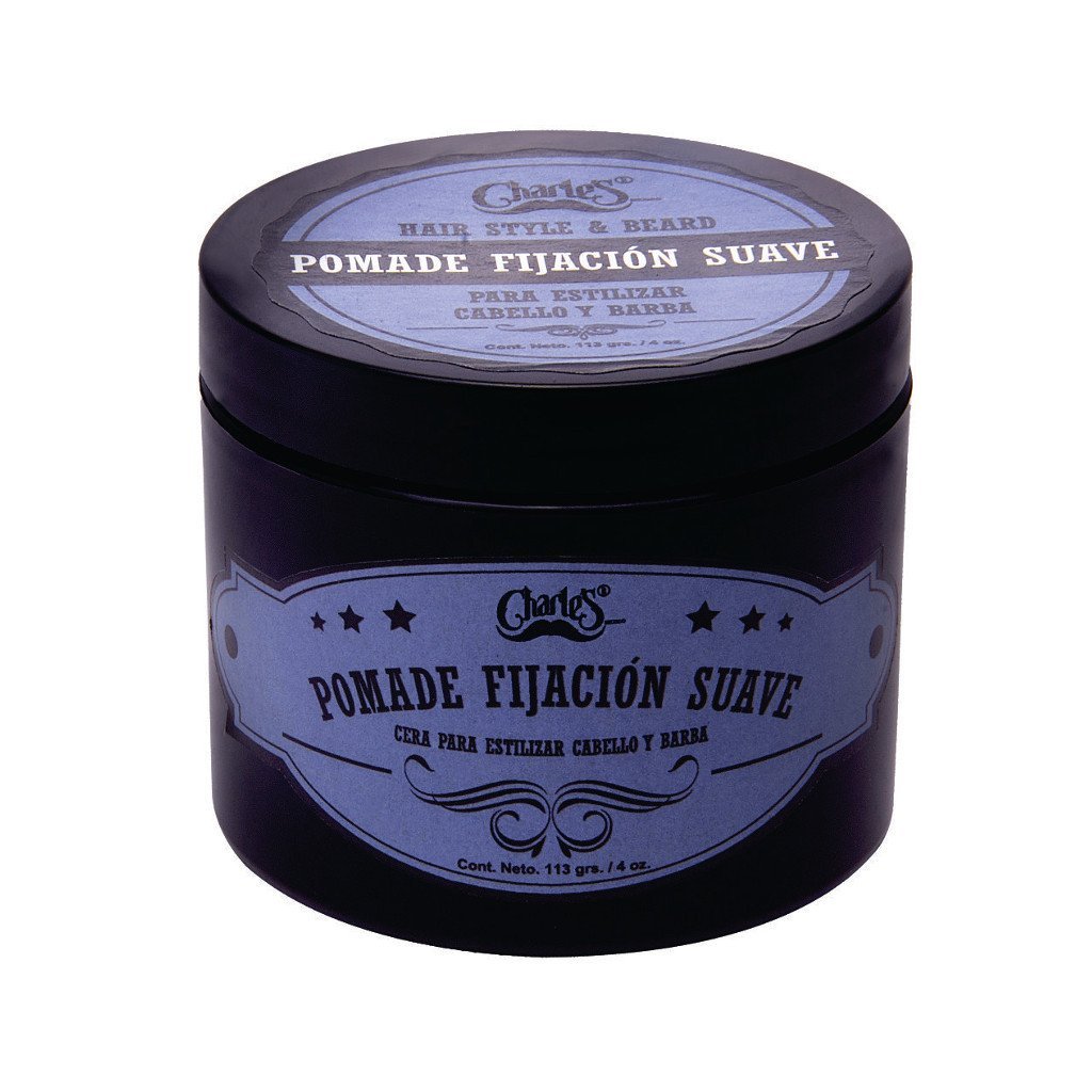 Charle's - Pomade Fijación Suave - SoyMacho.com