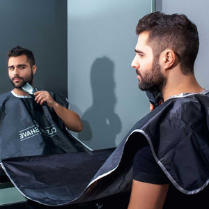 Clean Shave - Babero para Rasurar con Estuche de Viaje - SoyMacho.com