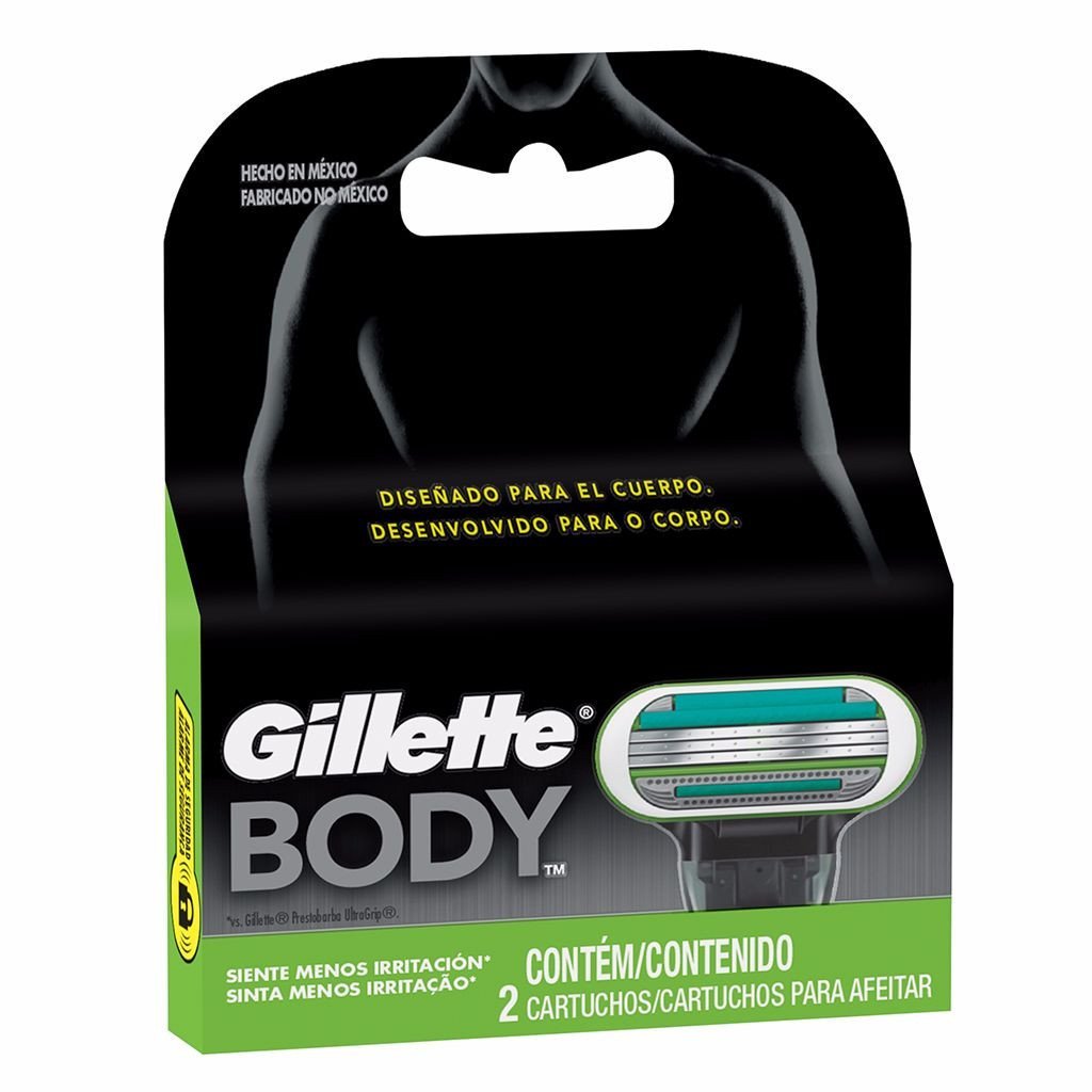 Gillette - Body Cartuchos - SoyMacho.com
