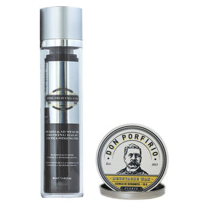 SoyMacho - Kit Bálsamo The Shaving + Cera Don Porfirio - SoyMacho.com