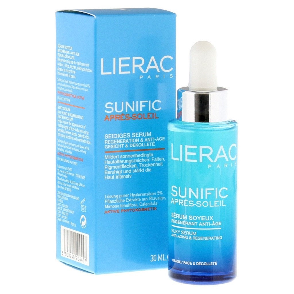 Lierac - Sunific Aftersun Sérum Sedoso  30 Ml - SoyMacho.com
