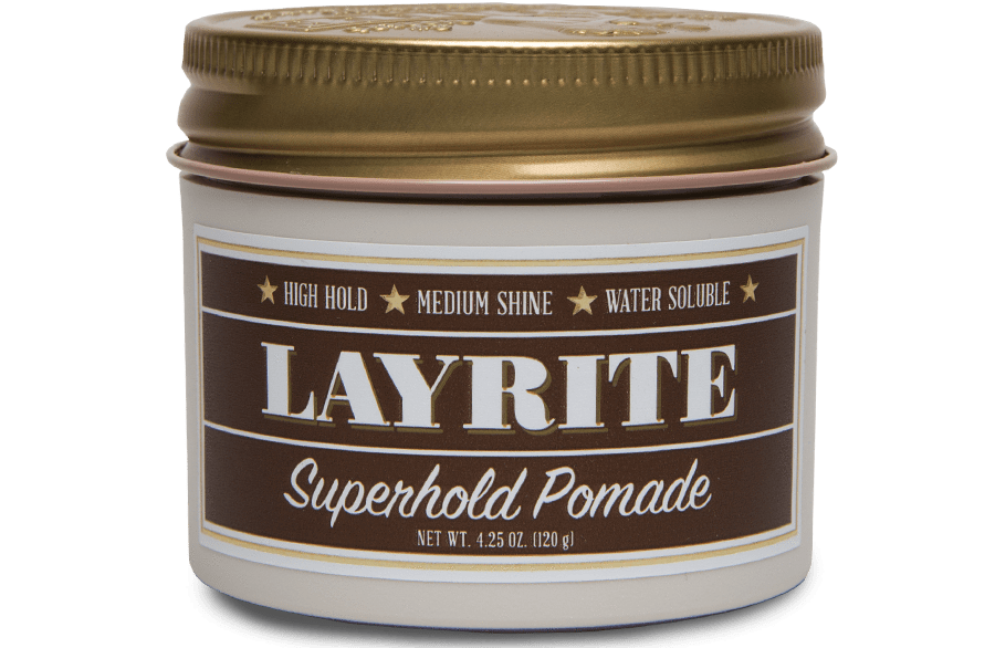 Layrite - SuperHold Pomade 4oz - SoyMacho.com