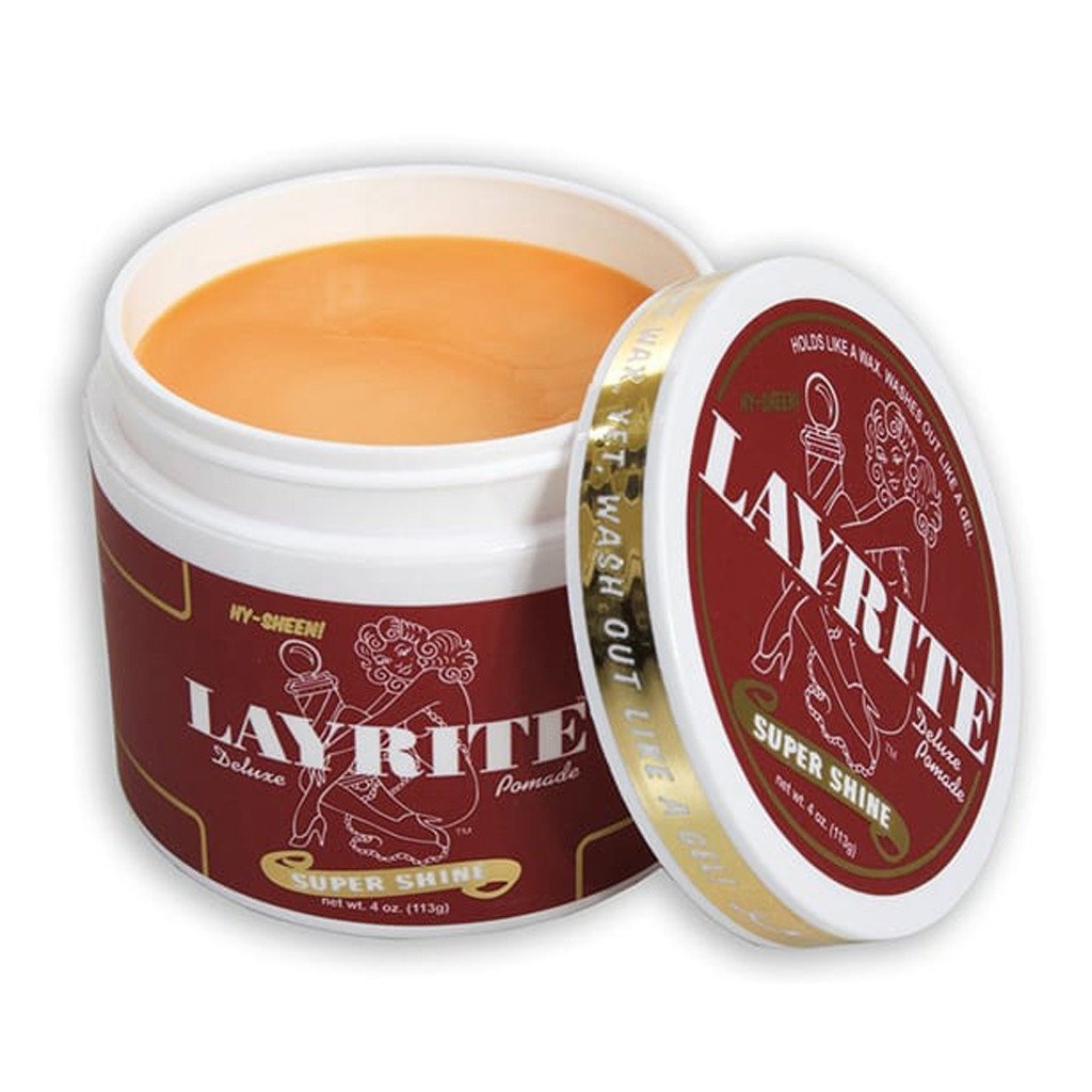 Layrite - SuperShine Pomade 4oz - SoyMacho.com
