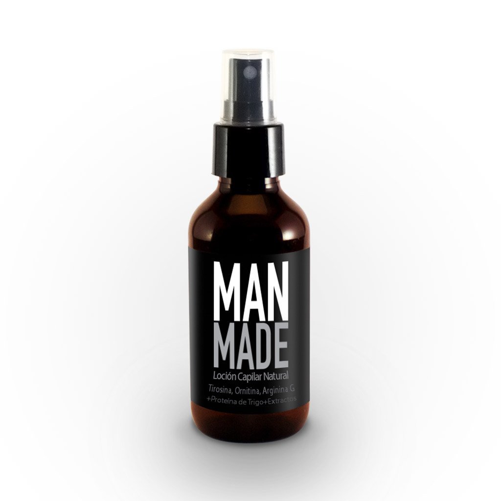 Man Made - Loción Capilar Natural 120ml - SoyMacho.com