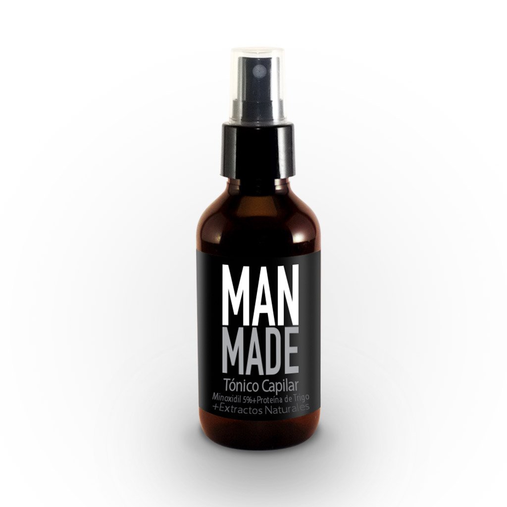 Man Made - Tónico Capilar 5% 120ml - SoyMacho.com