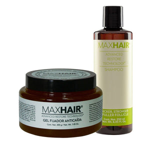 MaxHair - Kit Shampoo y Gel Anticaída - SoyMacho.com
 - 1