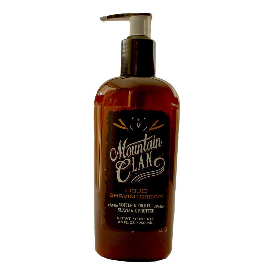 Mountain Clan - Liquid Shaving Cream - SoyMacho.com
