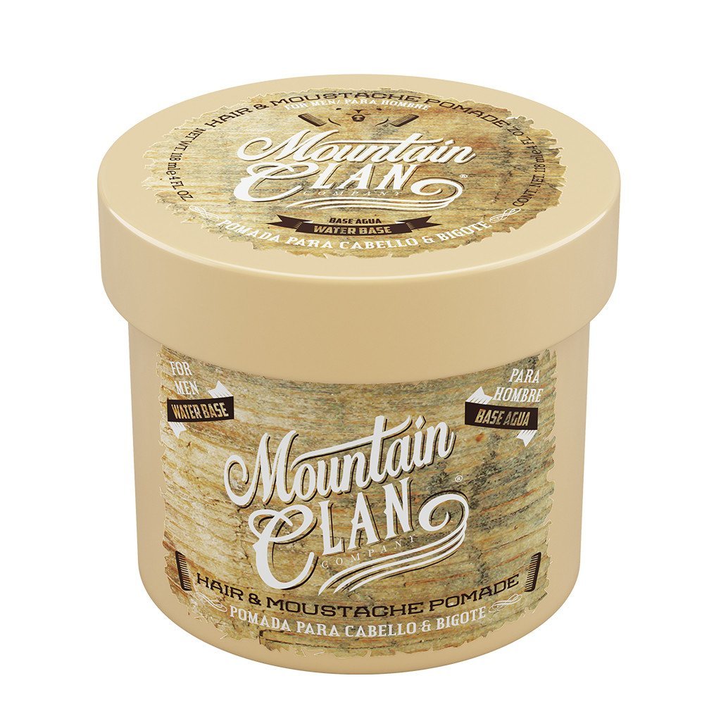 Mountain Clan - Pomada para Cabello y Bigote Fijación Media - SoyMacho.com
