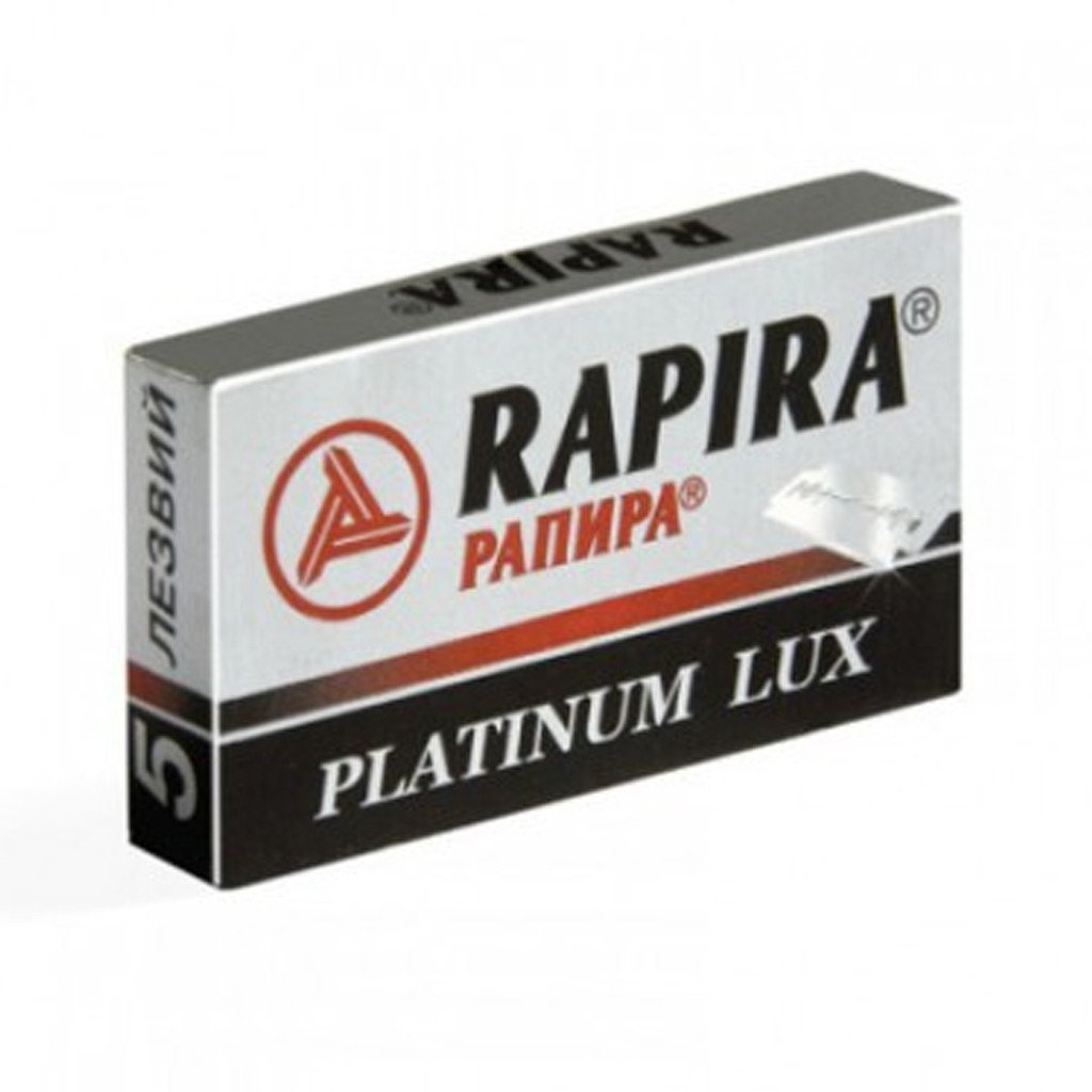 Rapira - Platinum Lux Navajas Doble Filo - SoyMacho.com

