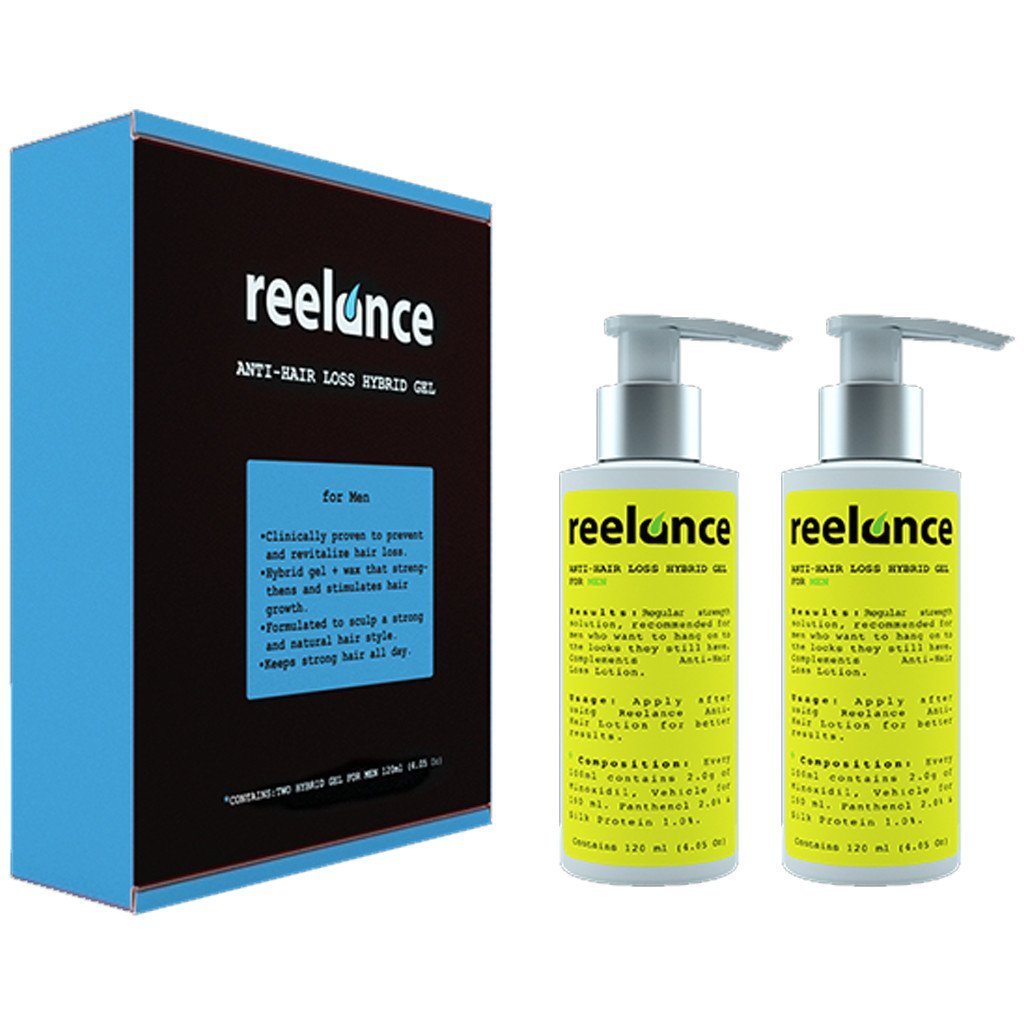 Reelance - Gel de Peinado Anti Caída - SoyMacho.com
