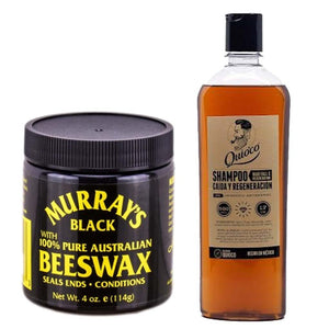 SoyMacho - Kit Murray's Black BeesWax + Shampoo Quio'co - SoyMacho.com