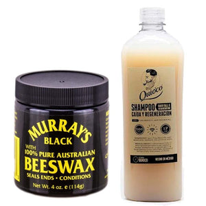SoyMacho - Kit Murray's Black BeesWax + Shampoo Quio'co - SoyMacho.com