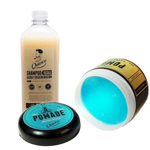 Quio´co - Kit Shampoo Coco + Pomada Extra Firme - SoyMacho.com