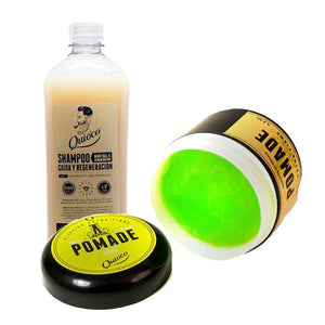 Quio´co - Kit Shampoo Coco + Pomada Extra Firme - SoyMacho.com