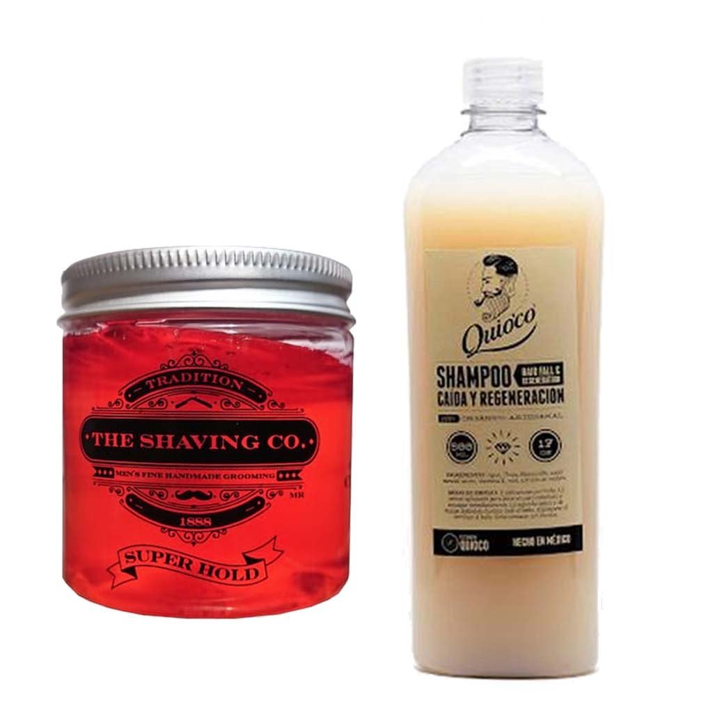 SoyMacho - Kit TSC Cera Super Hold + Shampoo Quio´co - SoyMacho.com