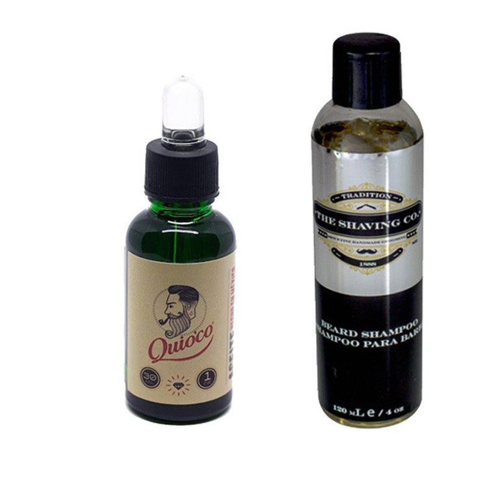 SoyMacho - Kit Shampoo para Barba TSC + Aceite para Barba Quio´co - SoyMacho.com
