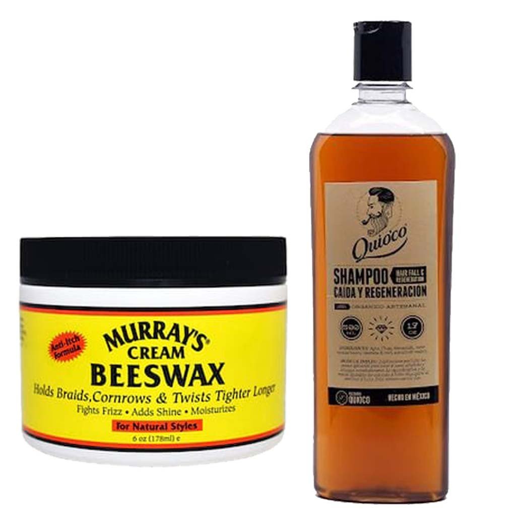 SoyMacho - Kit Shampoo Quio'co + Murray's BeesWax - SoyMacho.com