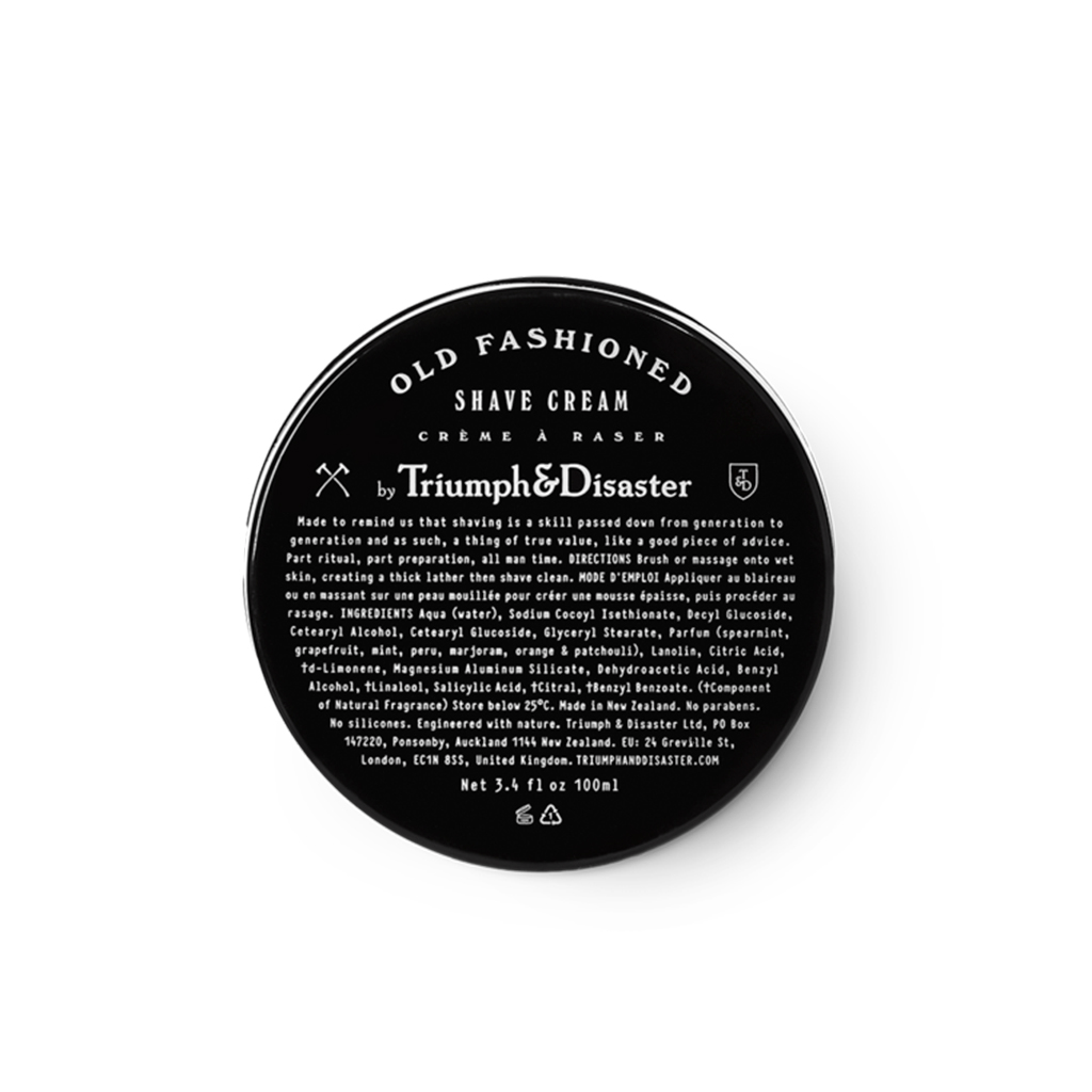 Triumph & Disaster - Old Fashioned Shave Cream Tube 90ml