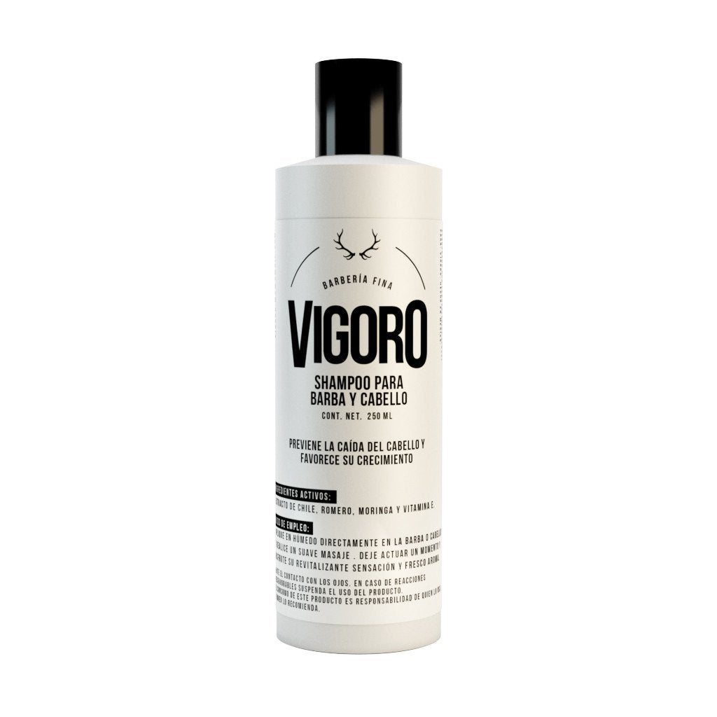 Vigoro - Shampoo Para Barba y Bigote - SoyMacho.com