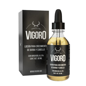 Vigoro - Loción de Crecimiento Minoxidil 5% - SoyMacho.com