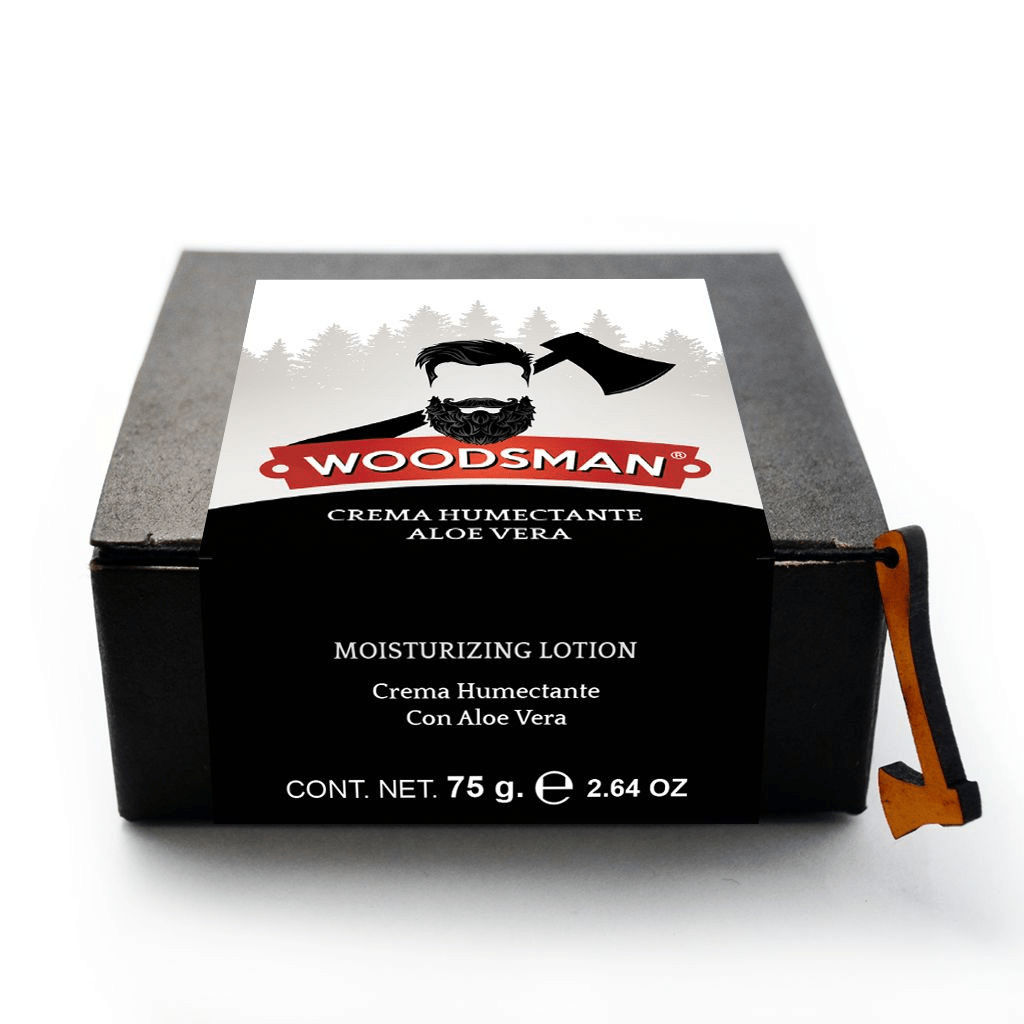 Woodsman - Crema Humectante con Aloe Vera - SoyMacho.com
