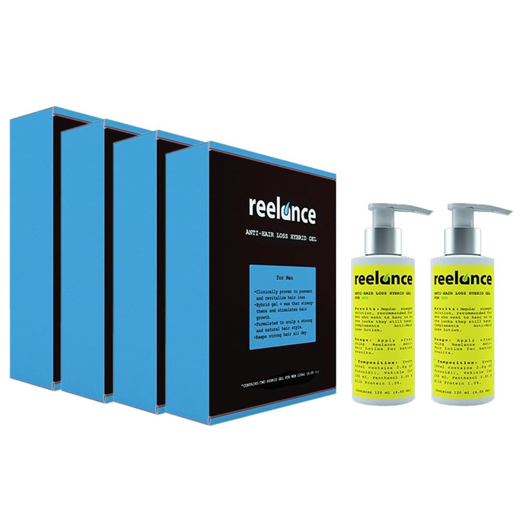 Reelance - Gel de Peinado Anti Caída - SoyMacho.com