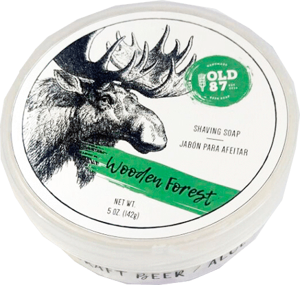 The Old 87 - Jabón Para Afeitar Wooden Forest 5oz / 142g